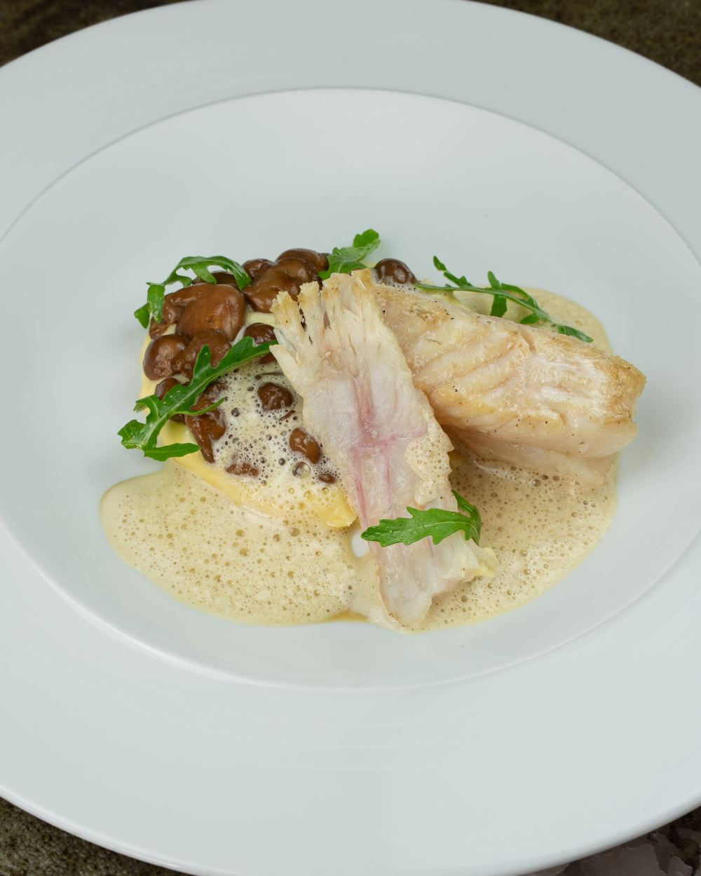 Turbot ‘Carré’ with land and sea jus