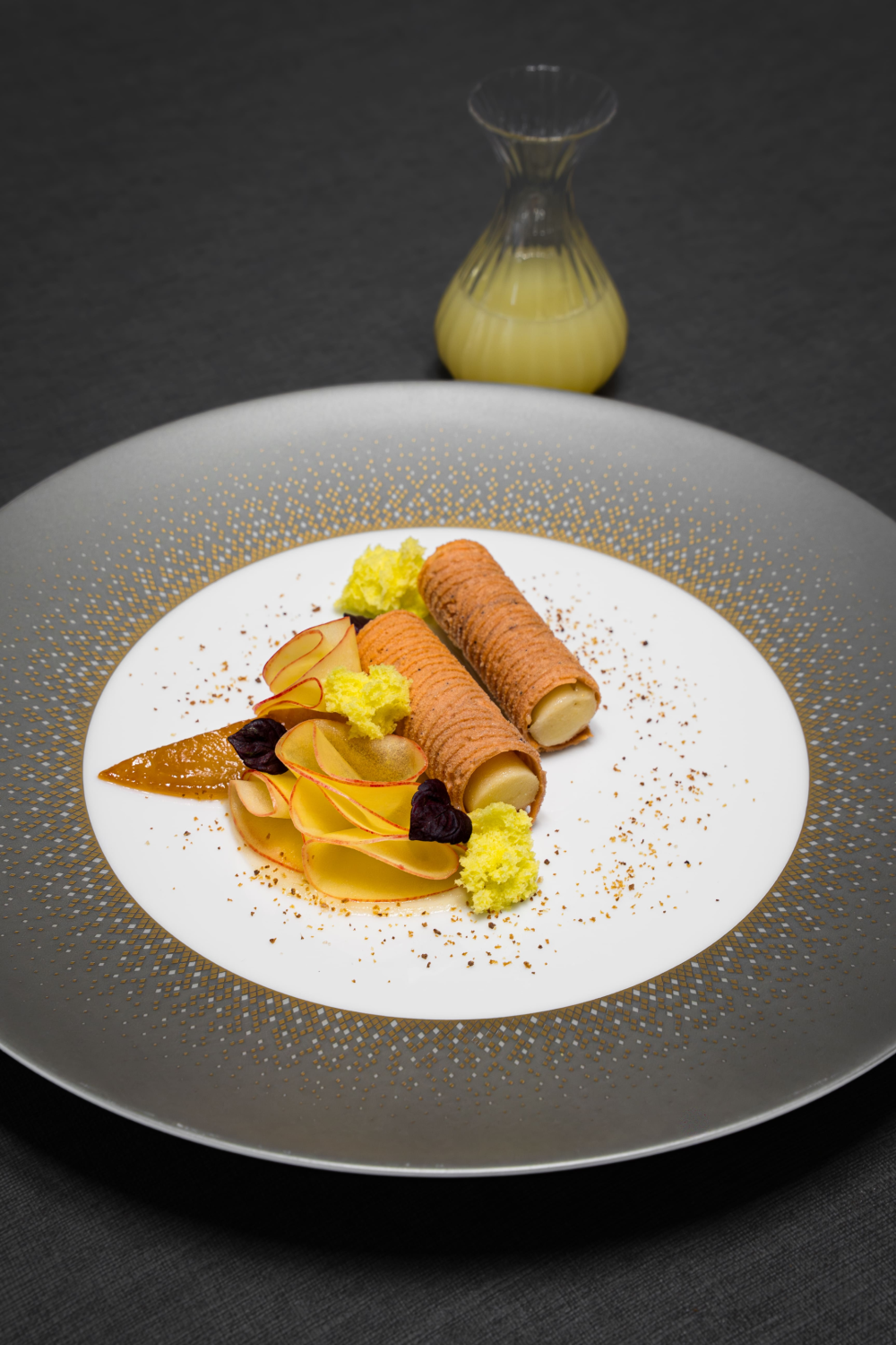 La poire, la pomme et le yuzu